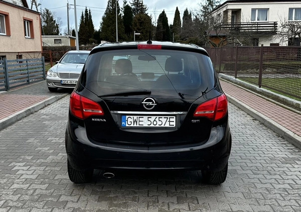 Opel Meriva cena 18400 przebieg: 309268, rok produkcji 2012 z Kuźnia Raciborska małe 121